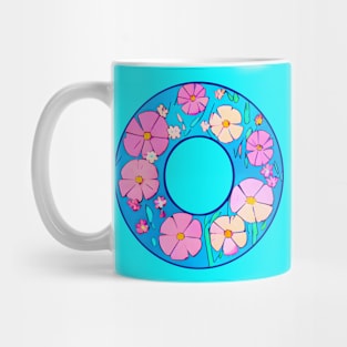 Mother's Day Primrose Flower Wreath (MD23MOD005) Mug